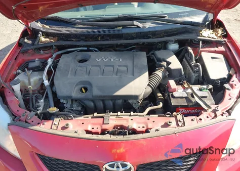 2010 Toyota Corolla Le z USA, uszkodzony, nr VIN 2T1BU4EE4AC519701